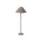Hello Honey® 30.5" Gray Handmade Paper Mache & Metal Mushroom Table Lamp